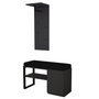 Hanah Home Lion - Juego de Soporte para Pasillo Antracita
